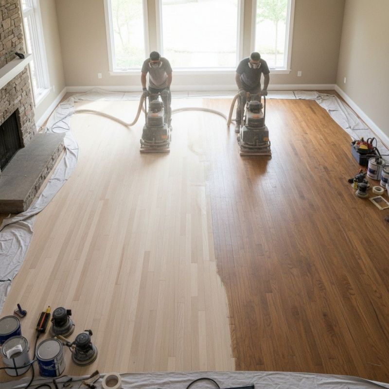 Wood Floor Refinishing Service
