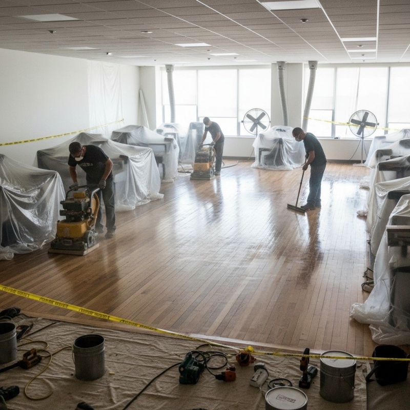 Hardwood Refinishing Service