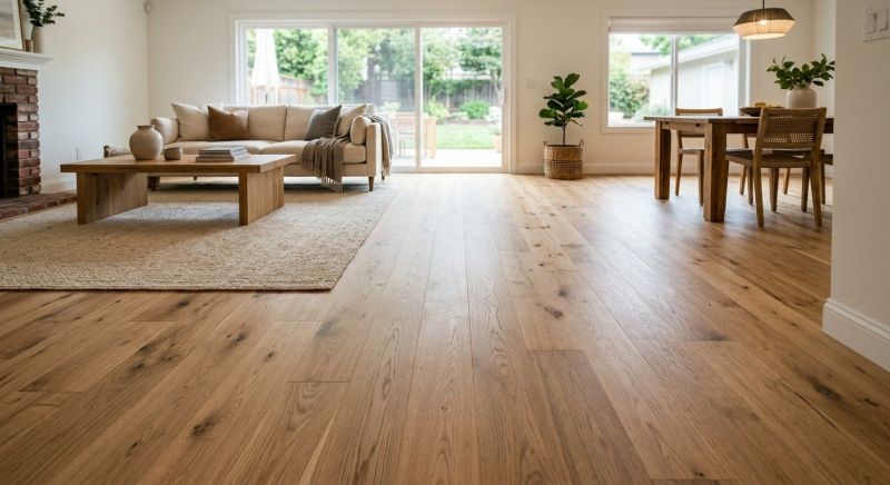Dark Wood Floor Installation in Austin, TX