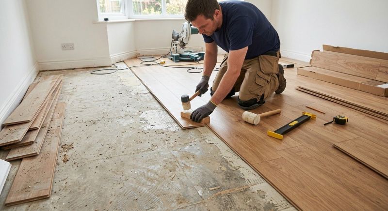 Laminate Floor Remodeling in Roseville, CA